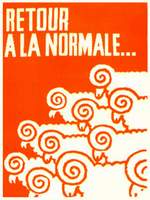 Плакат парижской революции в мае 1968